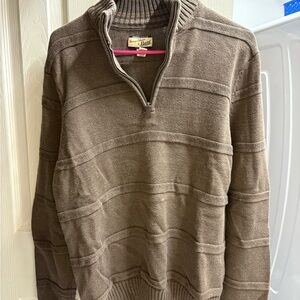 Eddie Bauer Men's Brown Sweater